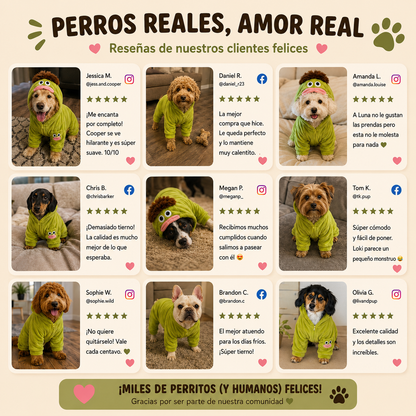 Pijama para perros - comodidad incluida