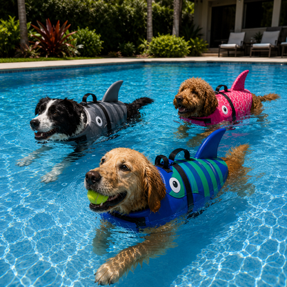 Dog Life Jacket - Swim Safe & Happy